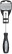 Screwdriver "Master", CrV steel, rubberized handle 3x75 mm SL