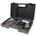 Pneumatic hammer ER-83502K with a set of chisels 3000 strokes/min 190mm with a round nozzle 9 items in a case EUREKA 1/10
