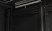 TTB-4286-DD-RAL9004 Floor cabinet 19-inch, 42U, 2055x800x600 mm (HxWxD), front and rear hinged perforated doors (75%), handle with lock, 2 vertical cable organizers, new type roof, color black (RAL 9004) (disassembled)