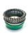 Cup harness brush with a limiting ring, D80 mm, 20 bundles, stainless steel straight wire ROH 0.50 mm, M14 fit