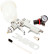 HVLP spray gun upper.0.6L tank (Avtodor) 42350