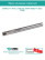 Концевая фреза корпусная 11 мм, 2 зуба, L 100 мм / EM90 D11 W10 L100 Z02 AXMT 0602 TT (без СОЖ)