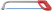 300 mm metal hacksaw, plastic handle