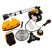 Gasoline trimmer DGT 430S, 43 cm3, 2.5 hp, detachable rod, consists of 2 parts Denzel