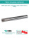 Концевая фреза корпусная 26 мм, 3 зуба, L 160 мм / EM90 D26 W25 L160 Z03 LOMU 1004 KYCR (с СОЖ)