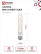 Лампа светодиодная LED-T30-deco 9Вт 230В Е27 4000К 1140Лм 225мм прозрачная IN HOME