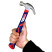 Carpentry hammer with fiberglass handle 225g WP241009 WORKPRO