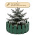 Plastic garden fence for a flower bed 3 meters Geoplastboard green