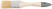 Flute brush "Light", natural light bristles, wooden handle 1.5" (38 mm)
