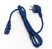 PWC-IEC13-SHM-5.0-BL Computer power cable (Schuko+C13) (3x1.0), 10A, corner plug, 5m, color blue (PVS-AP-3*1,0-250- S22C13-10-5.0 GOST 28244-96)