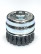 Cup harness brush with a limiting ring, D80 mm, 20 bundles, straight steel wire STH 0.50 mm, fit W5/8"