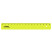 16cm STAMM ruler, plastic, opaque, neon colors, assorted