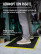 Anti-fatigue rubber mat for industrial areas 600x900x10 mm