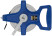 Geodetic tape measure, open case, fiberglass tape 50 m
