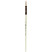 Artistic goat brush Gamma "Aries", round No.4, French mount, short handle
