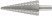 HSS step drill for metal, 13 steps, 6-30 mm