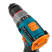 Cordless impact drill BORT BAB-16U (2x2A.h)