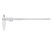 Vernier caliper-2-1600 0,05 sponges 150 mm Micron
