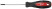 Screwdriver "Master", CrV steel, rubberized handle 3x75 mm PH0