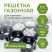 Газонная решетка для садовых дорожек и парковки комплект 6 штук цвет чёрный
