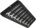 6003 Joker 8 Imperial Set 1 Set of combined wrench keys, 5/16" - 3/4", 8 items