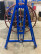 Hydraulic cable jack with bearings DK-2GPP MALIEN, drums from No. 8 to No. 16, g/n up to 2 tons (set: 2 racks assembled with hydraulic jacks, 2 bearing units, axis 48/1350 mm with clamping shoes)