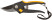 Pruner "Lux", overlapping cutting edges, Teflon.blade coating, rubberized handles 200 mm