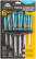 Набор отверток "Техник", на держателе, CrV сталь, прорезиненные ручки, 6 шт., PH0,1,2 + SL4,5,6