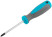 Screwdriver, CrV steel, rubberized handle PH1 x 75 mm