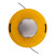 Катушка триммерная полуавтоматическая, легкая заправка лески, гайка M10x1.25, винт M10-M10, алюминиевая кнопка Denzel