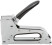 Stapler for narrow staples "type 53" / "type 53F", 6-10 mm, spring mechanism, metal housing