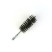 Steel brush D43, pile 0.30, fit M12 thread (14-543) cord brush for cleaning and cleaning holes, channels, heat exchanger, tubes, equipment in furnace, chimney, boiler systems