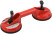 Double glass jack, plastic housing, load capacity 80 kg