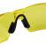 Safety glasses, open, polycarbonate, yellow lens, 2x comp.Denzel shackles