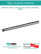 Концевая фреза корпусная 11 мм, 2 зуба, L 120 мм / BMR D11 W10 L120 Z02 LPGT 0102 KYCR (без СОЖ)