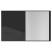 Folder with 40 Berlingo "Soft Touch" inserts, 25 mm, 700 microns, black, with inner pocket