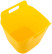 Flexible plastic rectangular bucket 340x370 mm, 26.5 l