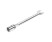 Key combination socket joint elongated 13x13 mm chrome HORTZ