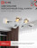 Rotating chandelier for AURA TESO lamp-6E27ST-WH 6xE27 transparent shades, white housing IN HOME
