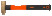 IB Hammer of German type, fiberglass handle NSB504-800-FB