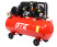 Pneumatic compressor 380V 7.5kW 10atm. 1000L/min. receiver-300L piston belt GTE