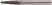 Шарошка карбидная Профи, штифт 3 мм (мини), коническая с закруглением