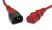 PWC-IEC13-IEC14-1.8-RD Кабель питания монитор-компьютер IEC 320 C13 - IEC 320 C14 (3x0.75), 10A, прямая вилка, 1.8м, цвет красный (ПВС-АП-3*0,75-250-C13C14-10-1,8 ГОСТ 30851.1-2002 (МЭК 60320-1:1994))