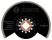 Segmented saw blade Diamant-RIFF ACZ 85 RD4 85 mm