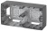12-6102-12 ERA Box Lining. mounting 2 posts, Era 12, graphite