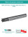 Концевая фреза корпусная 40 мм, 6 зубьев, L 150 мм / BMR D40 W32 L150 Z06 LNMX 0603 KRLY (с СОЖ)