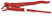 1/2 pipe wrench, S-shaped thin sponges, Ø35 mm (1 1/2"), L-245 mm, Cr-V