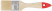 Flute brush "Standard", nature.light bristles, wooden handle 1.5" (38 mm)