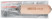 Stainless steel trowel PRO, Venetian shape, beech handle, 200 x 75 mm