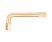 Hex key 27 intrinsically safe alloy BeCu 166-27, HORTZ